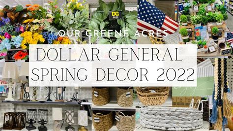 dollar general home decor stores